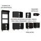 thumbnail image 4 of Cocina Integral Completa Modular Madesa Reims 320cm Negro 03, 4 of 10