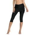 thumbnail image 2 of Sociala Womens Skirted Swim Short Sun Protective UPF 50+ Swimming Bottom with Attached Skirt, 2 of 6