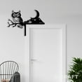 thumbnail image 4 of C-CRAFT Owl On Branch Metal Decorative Door Corner 8 inch For Home & Office Decor, 4 of 4