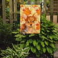 thumbnail image 2 of Carolines Treasures BB9983GF Toy Terrier Fall Flag Garden Size, 2 of 3