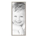 thumbnail image 2 of ArtToFrames 16" x 39" Silver Square with Beads Picture Frame, 16x39 inch Silver Wood Poster Frame (WOM-5286),  Pack, 2 of 8