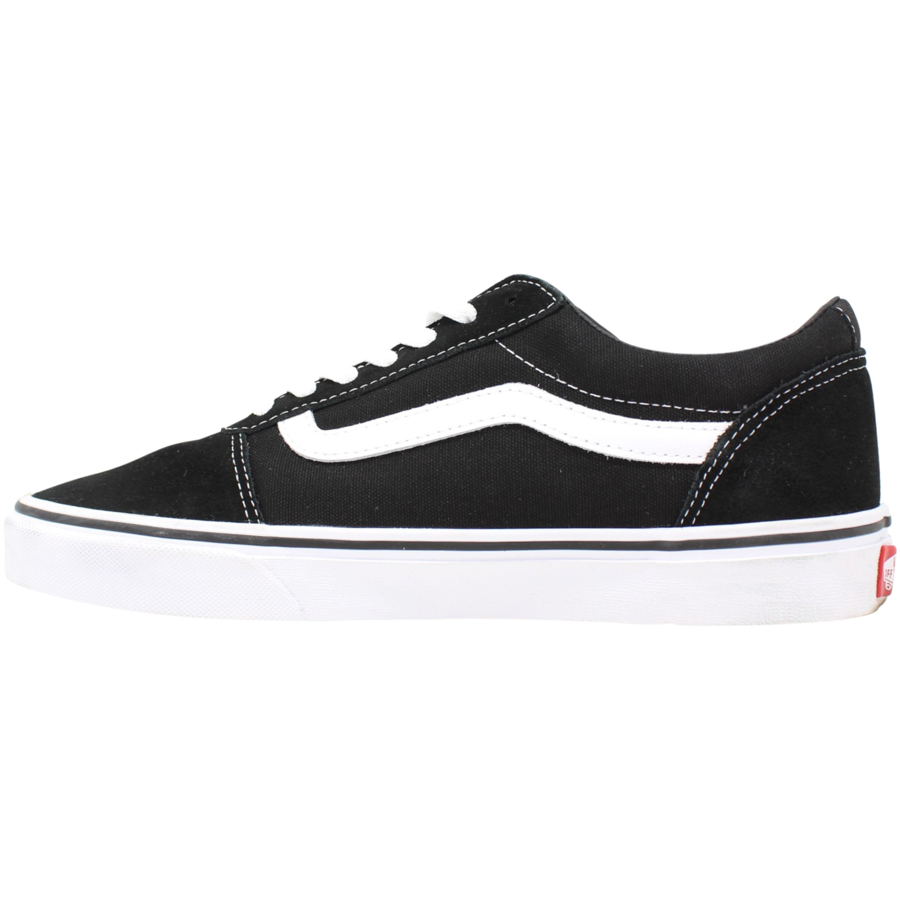 vans ward canvas black white