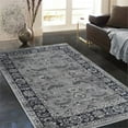 thumbnail image 2 of Allstar Rugs 2'x7' Runner Persian Sultanabad Area Rug in Dusk/Gunmetal Gray, 2 of 3
