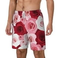 thumbnail image 2 of Balery Rose Mens Swim Trunks Swim Shorts for Men Quick Dry Inseam Beach Shorts with Compression Liner Pocket-Medium, 2 of 9