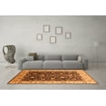 thumbnail image 3 of Ahgly Company Indoor Rectangle Oriental Orange Industrial Area Rugs, 4' x 6', 3 of 4