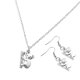 thumbnail image 5 of TABLETREANDS 1 De Collar Y Aretes De Aleación Con Colgante Koala Para Reuniones Y Eventos Especiales, 5 of 8
