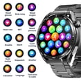 thumbnail image 2 of LAATIKUI smartwatch F200 waterproof IP67 suitable for both men's and women's sports mode, 1.55-inch fitness tracker, for answering/making calls/smart reminders, 2 of 9