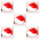 thumbnail image 2 of Naiovety Sombrero rojo de Papá Noel para invierno, cálido, navideño, de felpa de alta calidad, para adultos, para aumentar el engrosamiento, Type2 NO2, 2 of 5