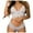 White, variant on Elainilye Fashion Womens Lingerie Set Plus Size Lingerie Corset Lace Floral Bralette Bra with Thong Two Piece Underwear,Pink