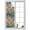 Green, variant on Beige Brown Copper Rust Window Privacy Film, Abstract Vintage Industrial Minimalist Frosted Glass Window Clings Static Cling UV Heat Blocking Reusable Door Sticker for Bathroom 19.6 x 39.3 Inch