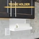 thumbnail image 3 of Iron Paper Towel Holder Kitchen Suspend Paper Towel Holder for Storage Use, 3 of 5