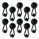 thumbnail image 3 of 10 Piezas de Sujetadores Reutilizables de Cuerda Elástica / Amortiguadores para Lona, ​​negro, 3 of 7