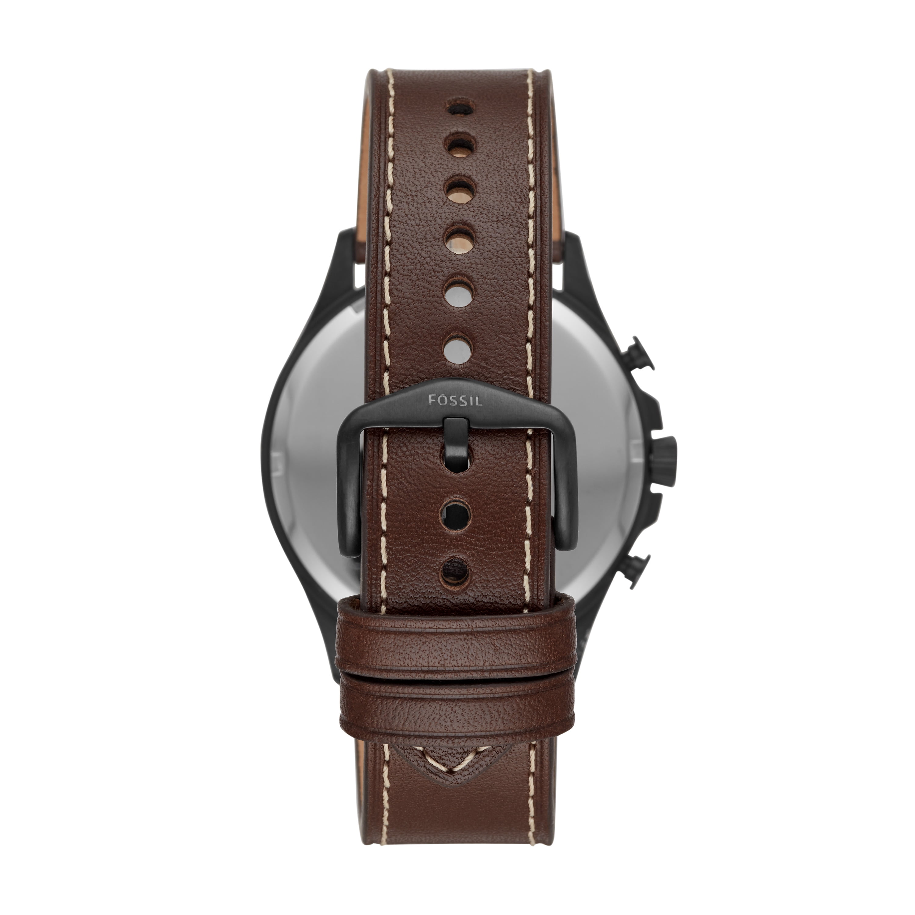 Series 7 Satin Gunmetal Dial on Leather Belt