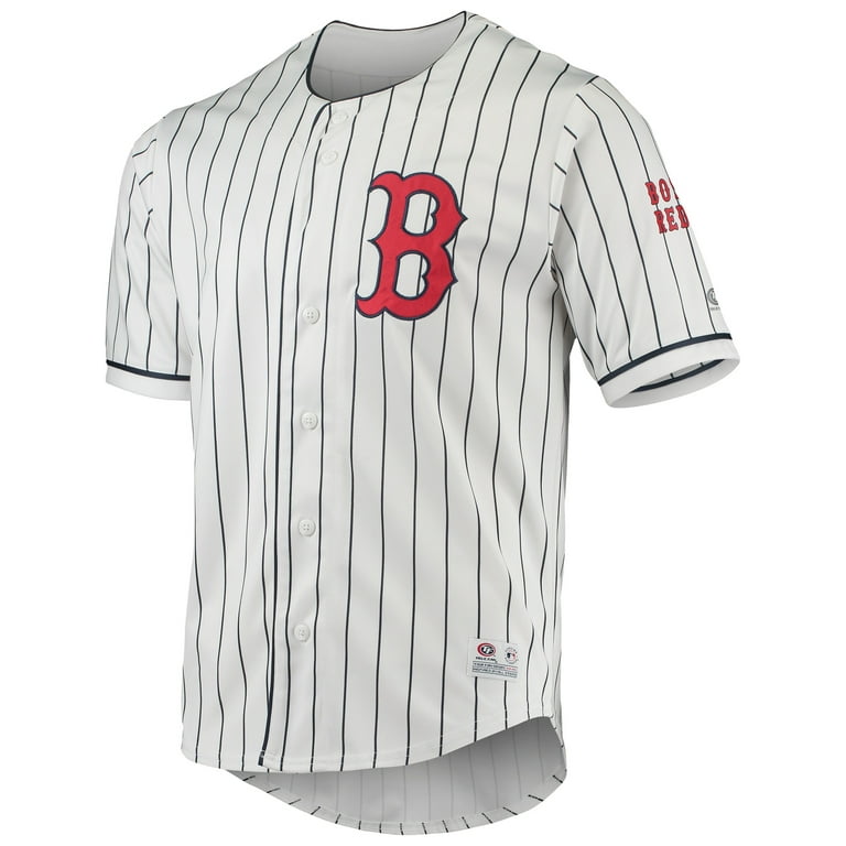 red sox jersey button up
