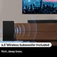 thumbnail image 3 of Restored Hisense AX3100Q 3.1Ch Sound Bar with Wireless Subwoofer, Dolby Atmos, DTS:X, Bluetooth 5.3, Roku TV Ready, HDMI/AUX/ARC/Optical/USB, EzPlay, Ez UP, 7 EQ Modes (Refurbished), 3 of 7