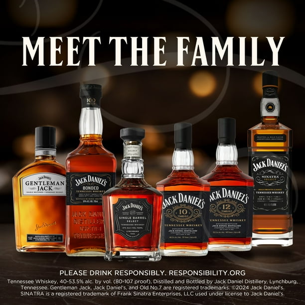 Jack Daniels Sinatra Select Whiskey, 1L, 45% ABV for Office
