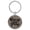 Gray, variant on Rise up and Pray Religious Tan Laser Engraved Leatherette Keychain Backpack Pull - 1.5 x 3 Inches
