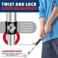 thumbnail image 4 of Franklin Sports PGA Tour Kids Plastic Golf Set - Adjustable Youth Clubs - Red/Blue, 4 of 12