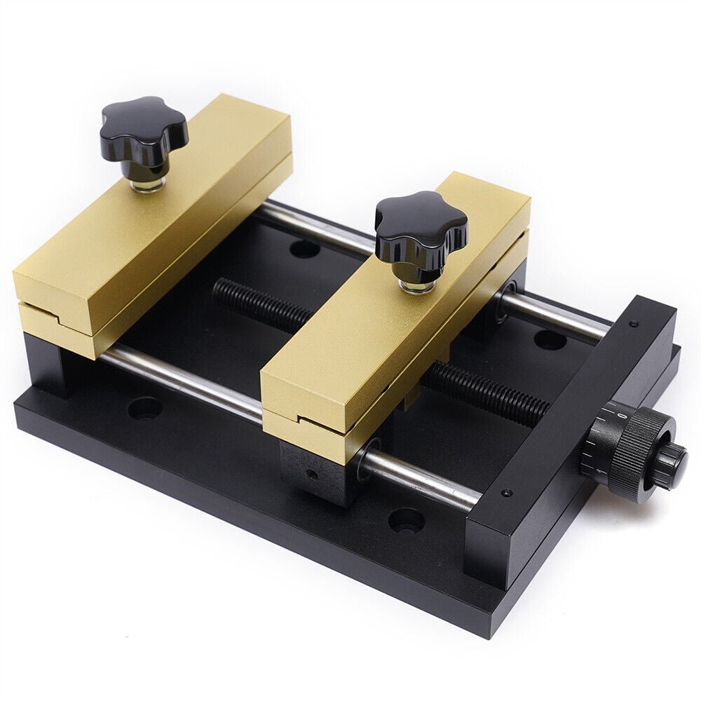 Miumaeov Metal Sheet Cutting Holder Laser Engraving Marking Machine Fixture Holds Tin/Gold/Silver Foil Sheet