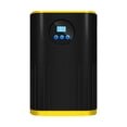 thumbnail image 2 of Compresor de aire, infdor de neumáticos, presión de apagado automático eléctrico, 12V CC, linterna LED de , bomba de aire para bicicleta, - AMARILLO Soledad Bomba de aire para neumáticos, 2 of 10