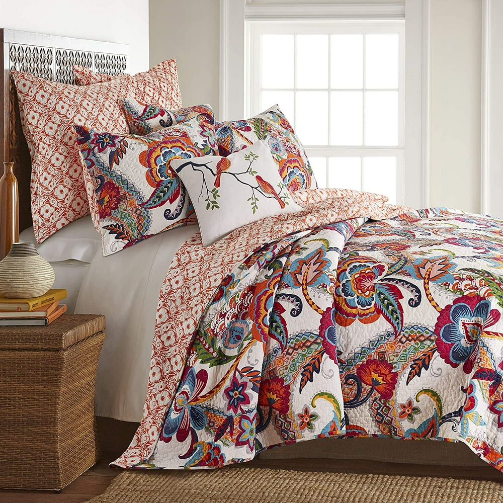 Levtex Home Cleo Quilt Set Full/Queen Quilt + Two Standard Pillow