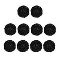 thumbnail image 2 of 10 Pcs de Différentes Boules en Osier Rotin, Noir, 2 of 8
