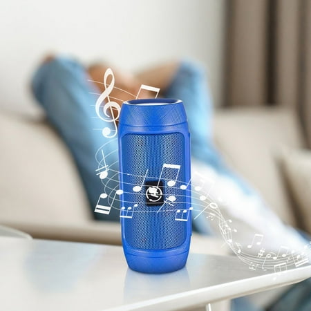 50% Off Clear! Skegnu Stereo for Home Wireless Handheld Bluetooth Speaker Outdoor Portable Subwoofer Mini Audio System Multi-function