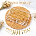 thumbnail image 6 of DESIGNICE Hair Braid Rings Hair Cuffs Set,Alloy Hair Jewelry for Braids,Flexible Opening Dreadlock Accessories,Hair Cuffs for Woman and Man,250Pcs,Gold, 6 of 7