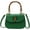 Green, variant on NCY Women's Leather Tote Handbags,Bamboo Shaped Top Handle Satchel Crossbody Bag Vintage Shoulder Bag