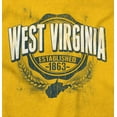 thumbnail image 2 of West Virginia WV Student Campus Pride Plus Size Crewneck Graphic Tee Shirt Brisco Brands 3X, 2 of 3