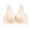 ZZ10-Khaki, variant on TOWED22 Plus Size Bras for Women,Women's Lace Wireless Plus Size Bra Full Coverage Unlined Bralette Beige,42A