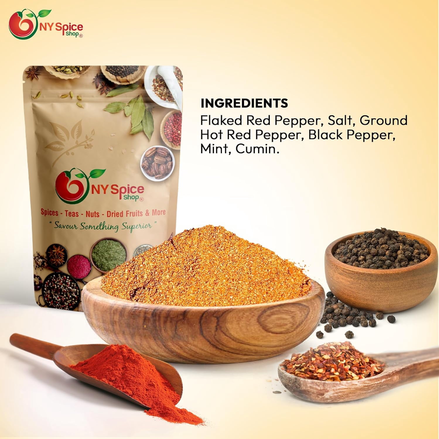 NY SPICE SHOP Adana Kebob Seasoning - 3 Pound - Turkish Adana Spice Mix - Adana Kebab Spice Blend - Traditional Kebab Blend - Aromatic Grilling Spice - Spice Mix for Meats & Vegetables
