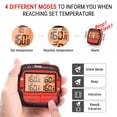 thumbnail image 4 of TempPro TP827BW 1000FT Long Range Wireless Meat Thermometer for Grilling and Smoking with 4 Probes Smoker BBQ Grill Thermometer Kitchen Food Cooking Thermometer for Meat, 4 of 6