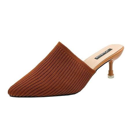 

Pimfylm House Slippers For Women Womens Sandals Flip Flops for Women with Arch Support Summer Casual Wedge Thong Shoes Comfortable Platform Walk Sandal Brown 8