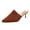 Brown, variant on Vedolay Summer Shoes Women's Closed Pointed Toe Heels Buckle Strap Heel Dressy Pumps,Black 9