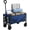 Blue, variant on DUMOS Collapsible Wagon Cart, 67L Heavy Duty Utility Folding Wagon with Wheels – 220 lbs Weight Capacity, Flexible Handle for Beach, Grocery, Camping & Garden, Blue