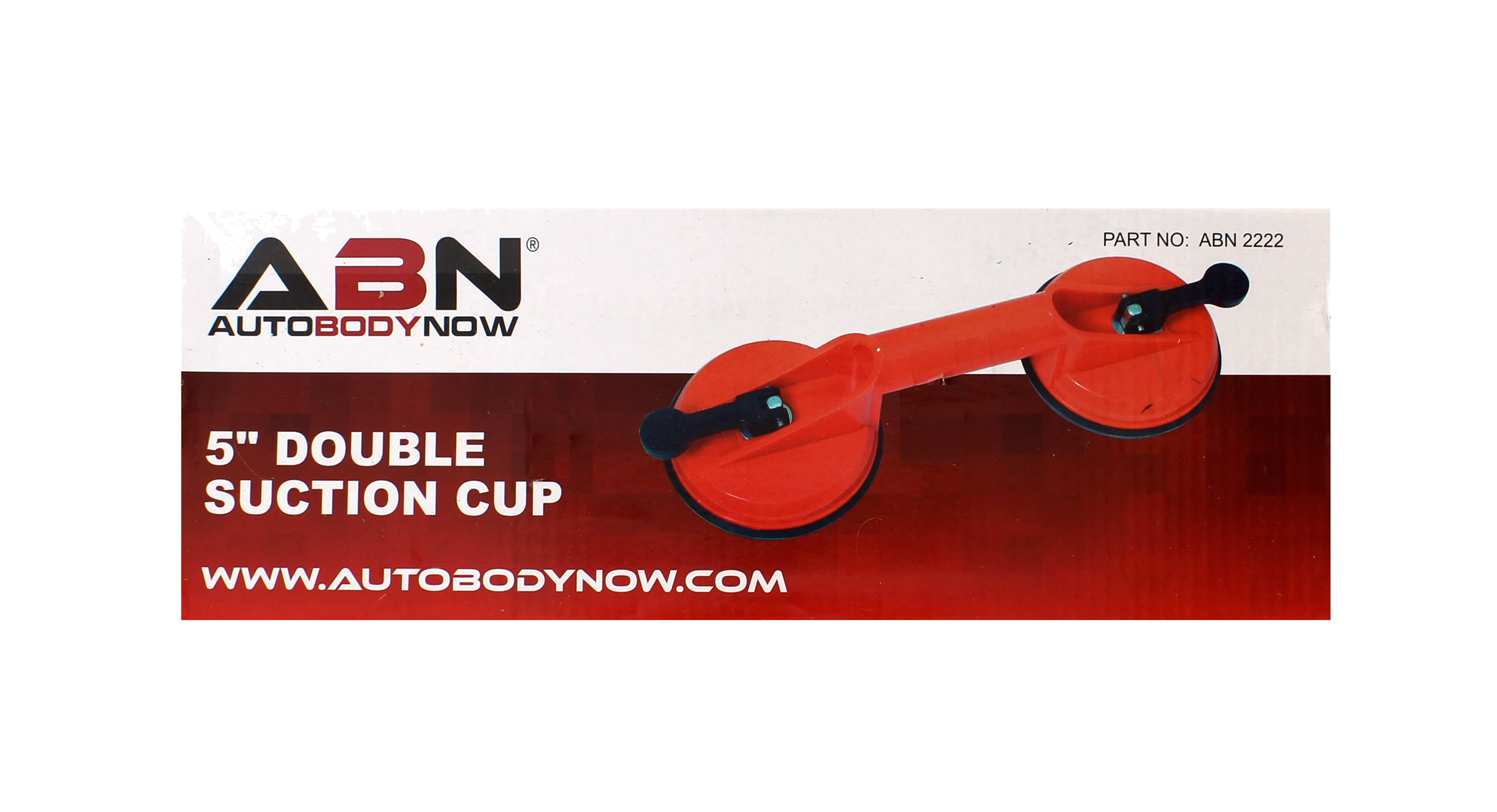 Details about   Clearance ABN Heavy Duty Double Suction Cup for Glass Windshields Dent Pulling 