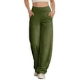 thumbnail image 2 of aidice Yoga Pants for Women High Waisted Belly Control Straight Leg Loose Joggers Sweatpants with Pockets, 2 of 8