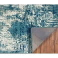 thumbnail image 2 of Luxe Weavers Victoria Collection 9086 Light Blue 4x5 Abstract Area Rug, 2 of 6