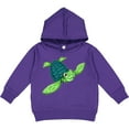 thumbnail image 2 of Inktastic Sea Turtle with Swirls Toddler Hoodie, 2 of 4