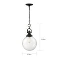 thumbnail image 2 of 60/6673-Nuvo Lighting-Skyloft-1 Light Pendant-9.88 Inches Wide by 17.63 Inches High-Aged Bronze Finish    -Traditional Installation, 2 of 11