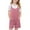 Pink, variant on Cethrio Girls Summer Overalls, Sleeveless Loose Spaghetti Strap Casual Overalls with Pockets Pink Size 10-12