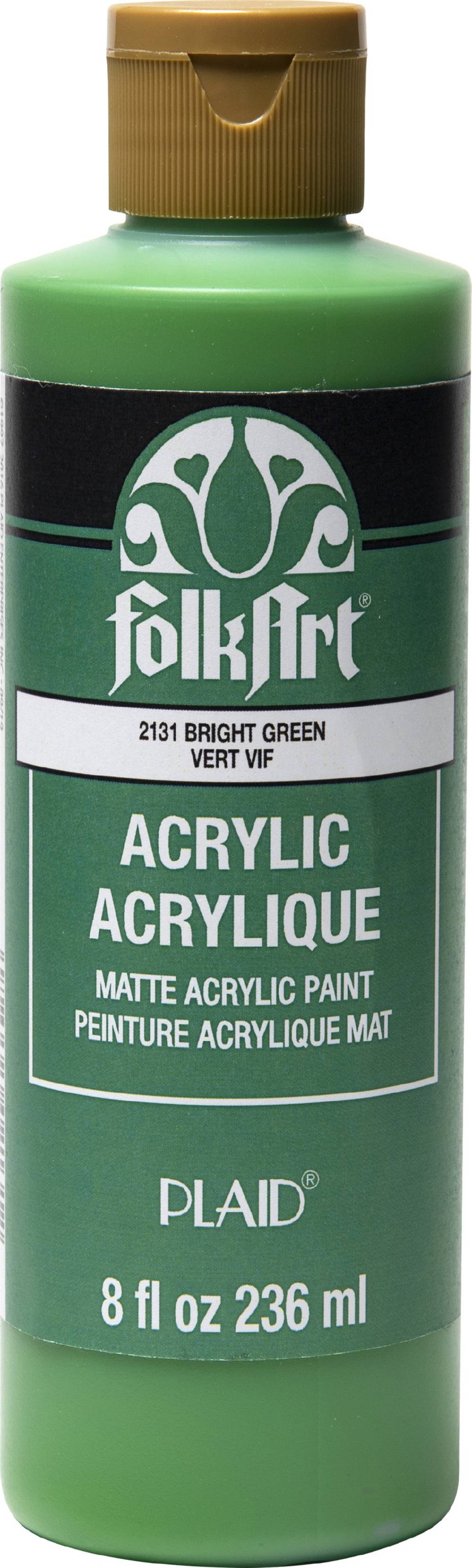 Folk Art Acrylic Paint 8ozBright Green