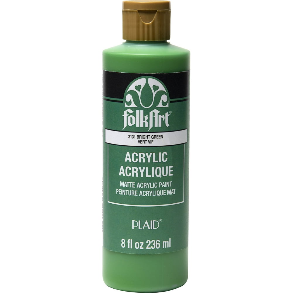 Folk Art Acrylic Paint 8ozBright Green