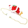 thumbnail image 2 of Adorno de Navidad ANGGREK Papá Noel en Movimiento eléctrico Colgante Con pilas, 2 of 8