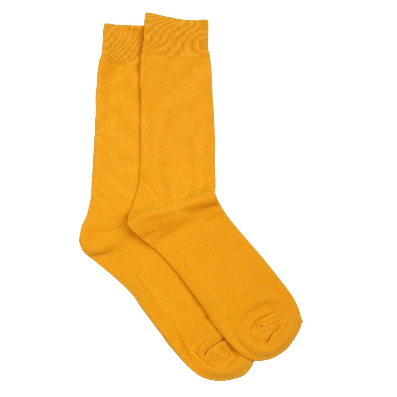 Mustard - Designer Solid Mens Sock - Walmart.com