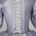 thumbnail image 5 of DAIZBELLA Renaissance Dress for Women Victorian Edwardian Dress Set Puff Sleeve Corset and Long Skirt, S, 5 of 8