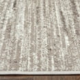 thumbnail image 5 of 5â€™ x 7â€™ Beige Abstract Striations Area Rug, 5 of 9