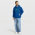 thumbnail image 3 of Men's Fanatics Royal Seattle Seahawks Fumblerooski Legacy Pullover Hoodie, 3 of 5