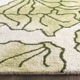 thumbnail image 3 of Safavieh Dip Dye Lilibeth Distressed Runner Rug, Ivory/Light Green, 2'3" x 8', 3 of 8